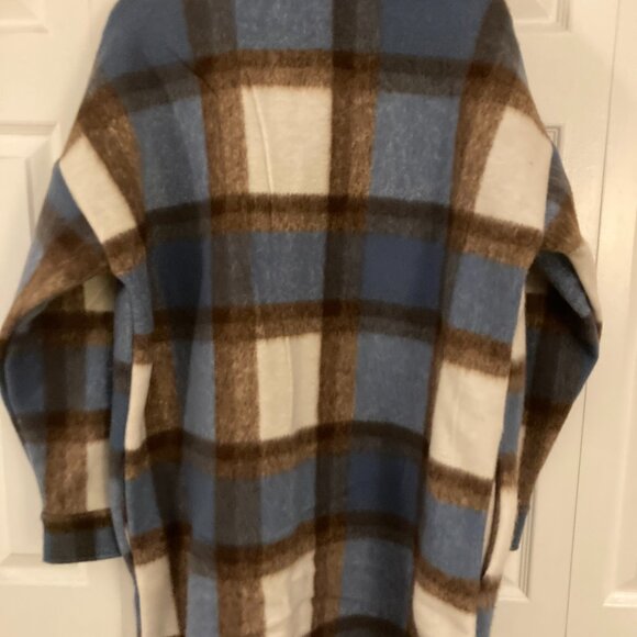 NWT Lauren Lane x Sonoma Plaid Shacket - Picture 8 of 8